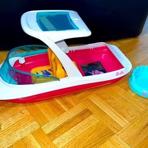 Barbie boat